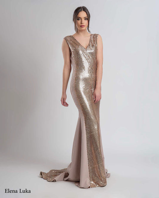 Bronze Dress