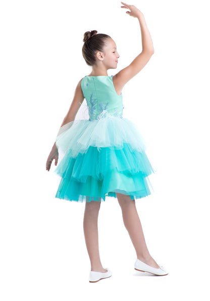 Пастелно сина наметка на душо