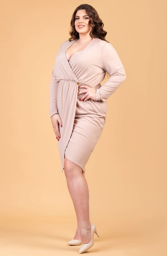 жерсе фустан jersey dress plus size 